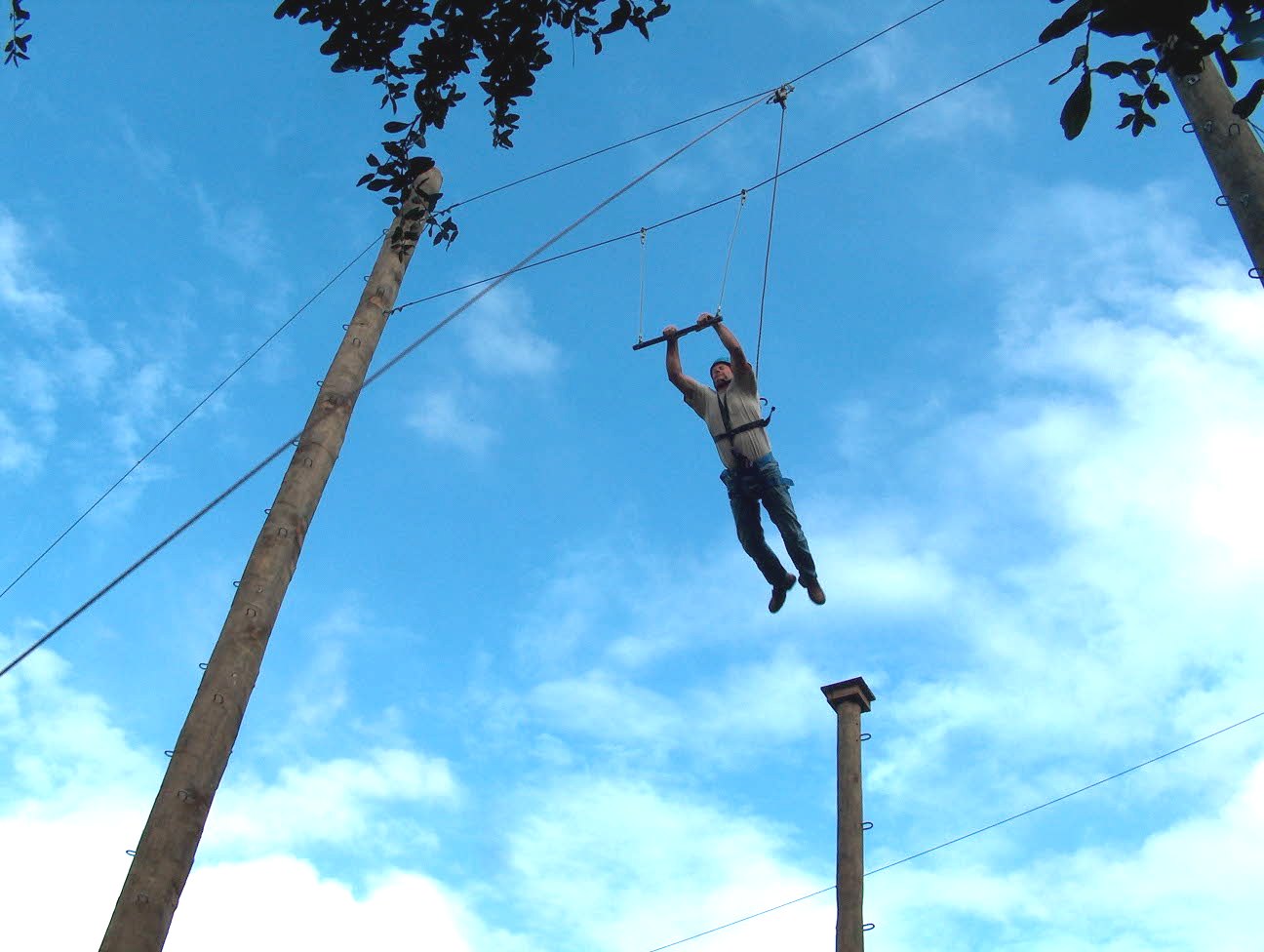 High Ropes Adventure Camp Leap of Faith